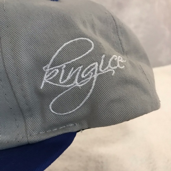 King Ice for London England Grey & Blue SnapBack Adjustable Travel & Ball Cap - Picture 12 of 16